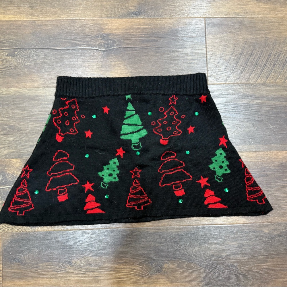 Christmas sweater skirt